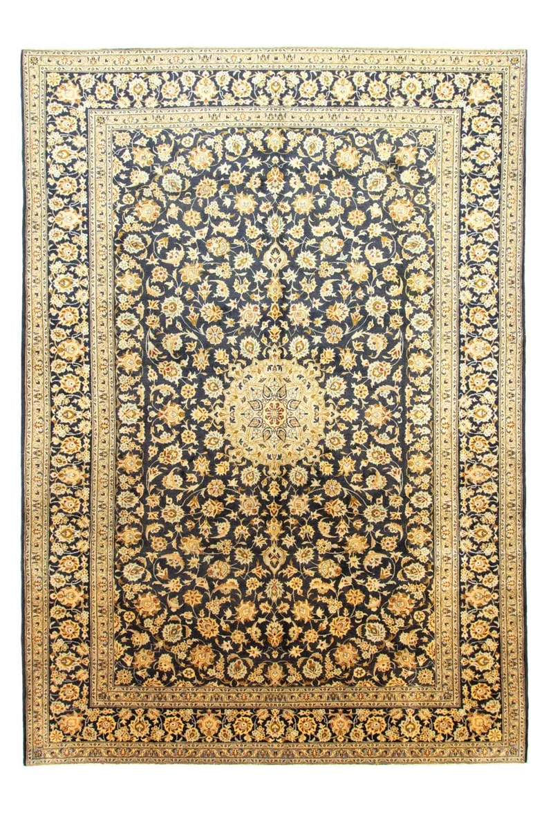 Perserteppich - Keshan 298 x 423 cm - blau