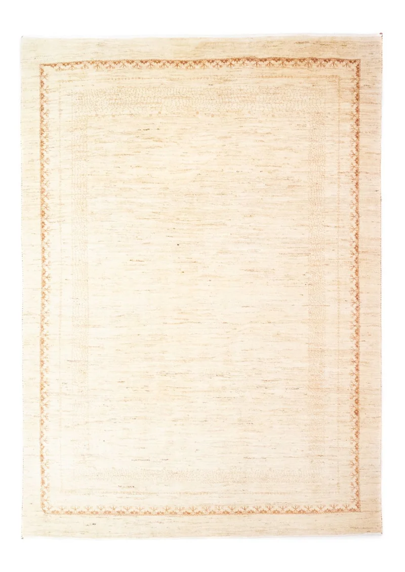 Gabbeh Teppich - Loribaft Perser 195 x 275 cm - beige