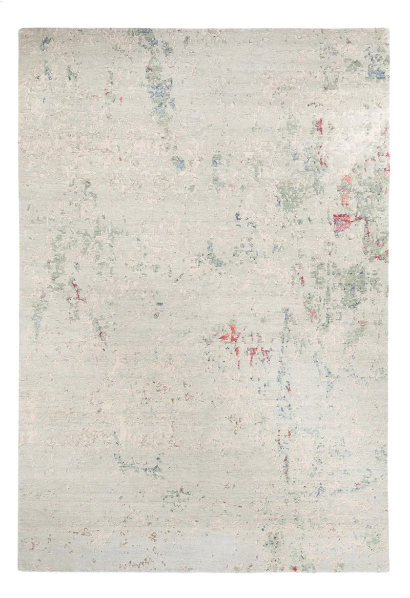 Designer Teppich - 200 x 300 cm - hellgrau