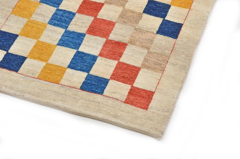 Gabbeh Teppich - Loribaft Perser 93 x 381 cm - mehrfarbig