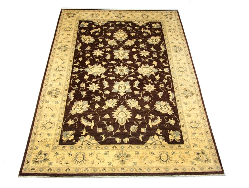Ziegler Teppich 186 x 271 cm - braun