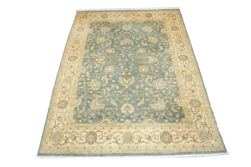 Ziegler Teppich 208 x 288 cm - blau
