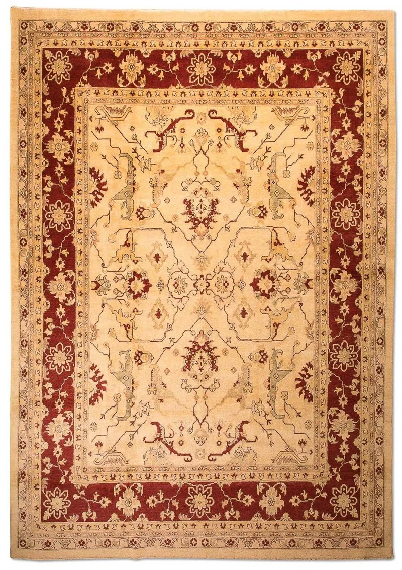Ziegler Teppich 281 x 391 cm - beige