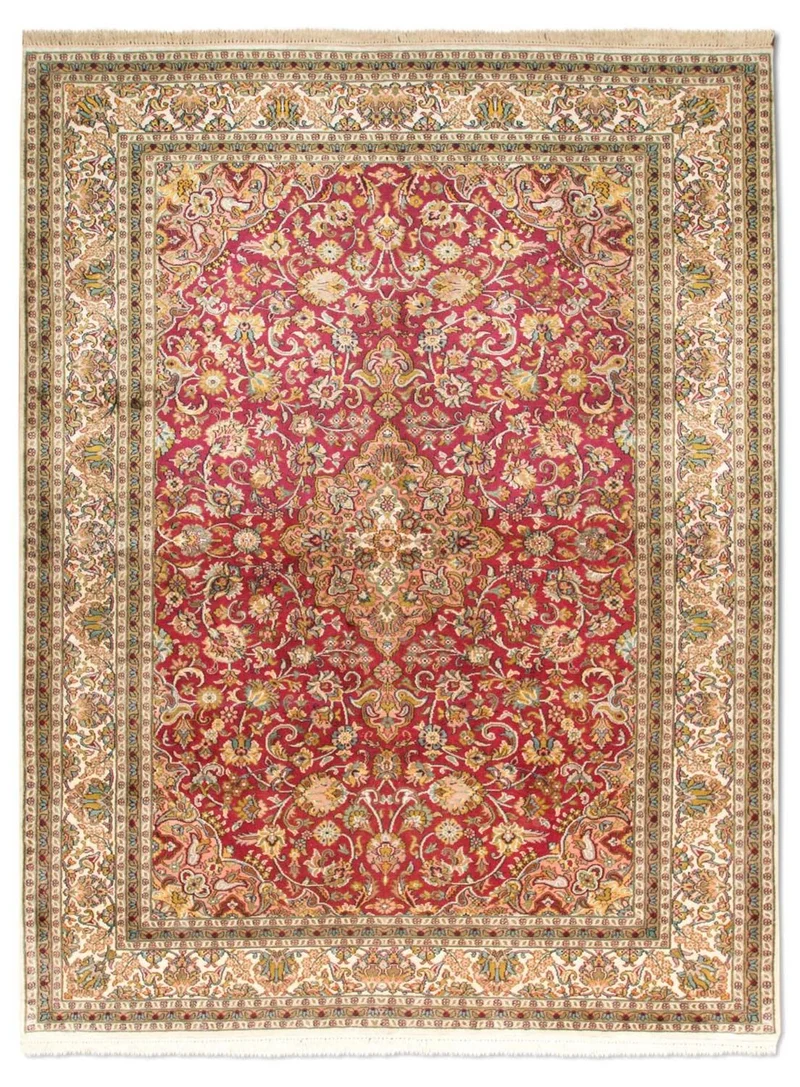 Seidenteppich - Kaschmir Seide 157 x 218 cm Teppich Wohnzimmer
