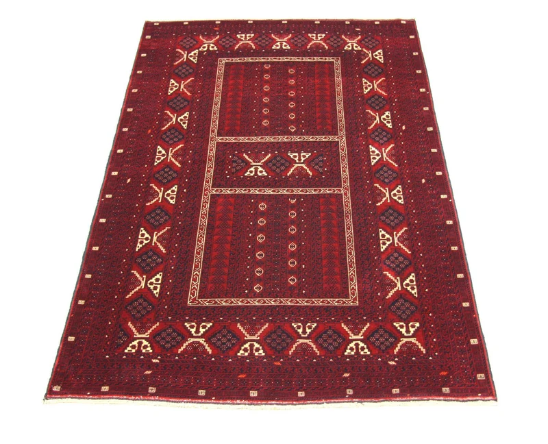 Afghan Teppich 163 x 246 cm - rot