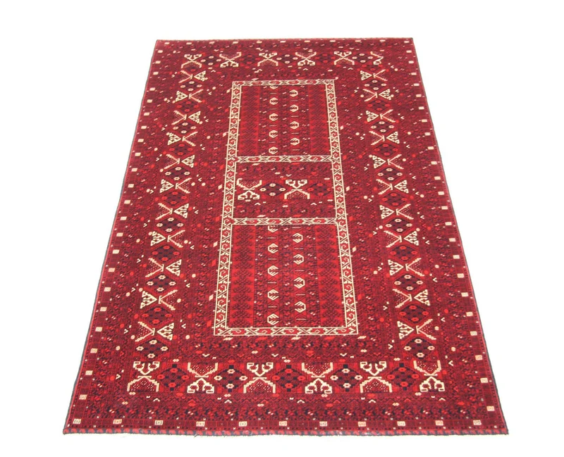 Afghan Teppich 166 x 252 cm - rot