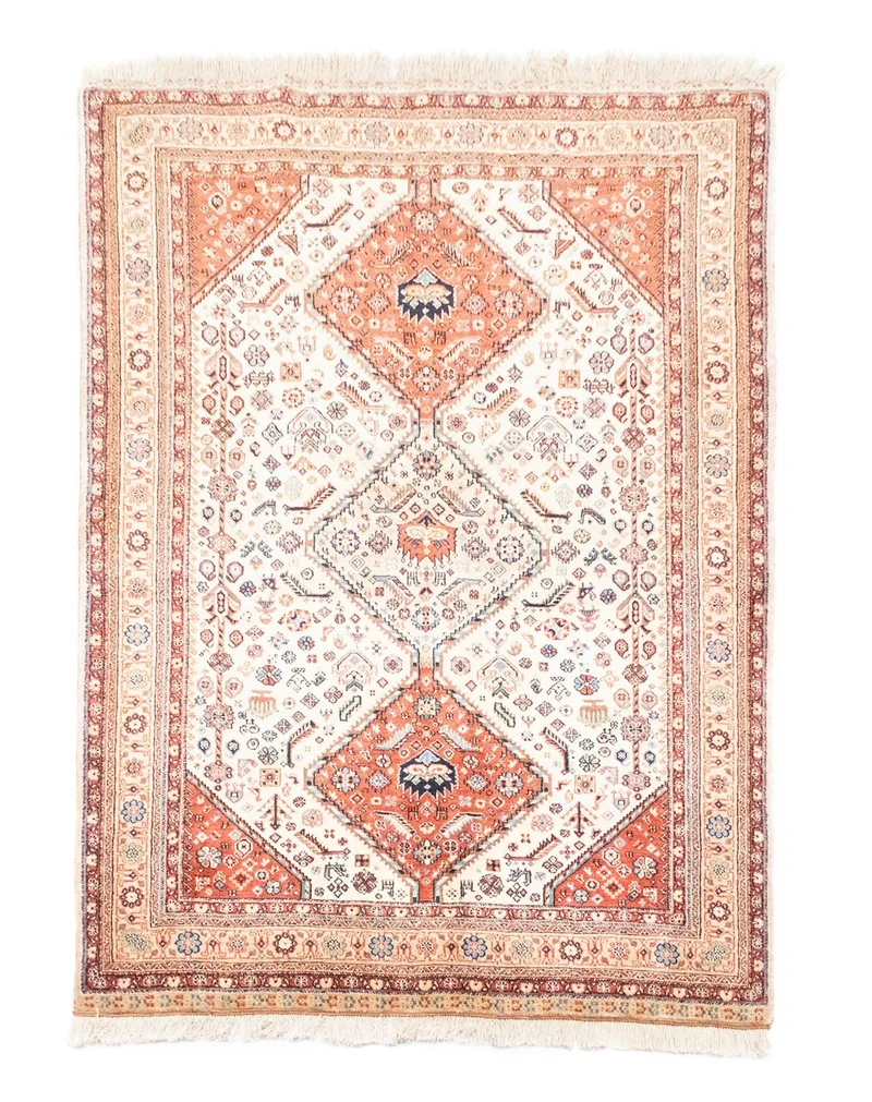 Perserteppich - Nomadic 145 x 203 cm - beige