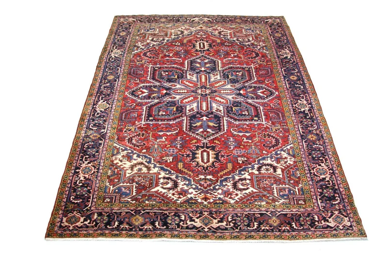 Perserteppich - Nomadic 254 x 330 cm - blau