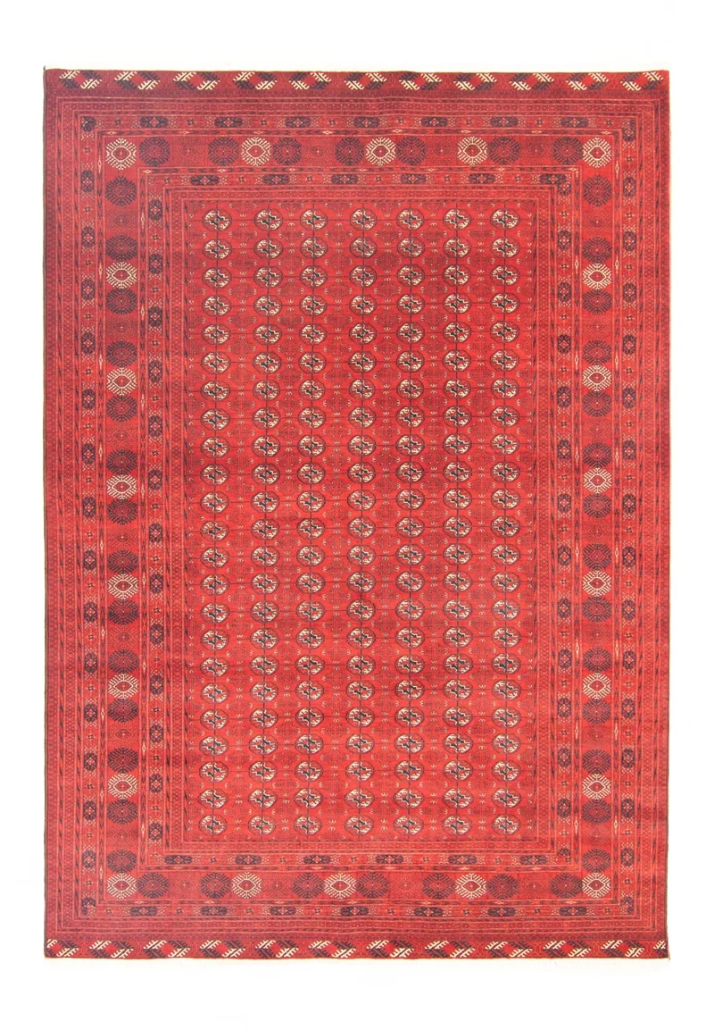 Afghan Teppich - Buchara 203 x 293 cm - rot