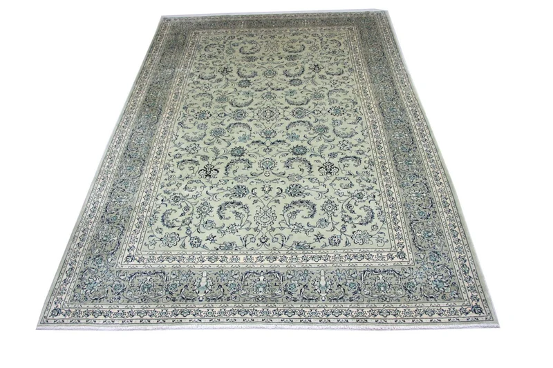 Perserteppich - Keshan 251 x 362 cm - blau