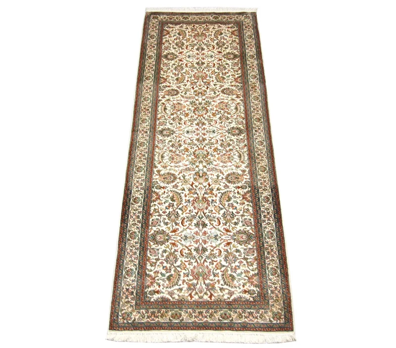 Seidenteppich - Kaschmir Seide 80 x 250 cm Teppich Läufer