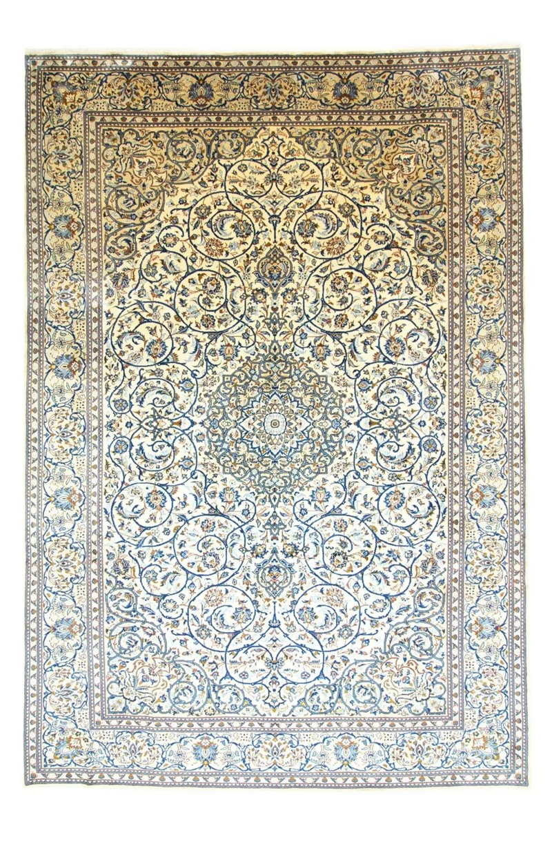 Perserteppich - Keshan 281 x 402 cm - beige