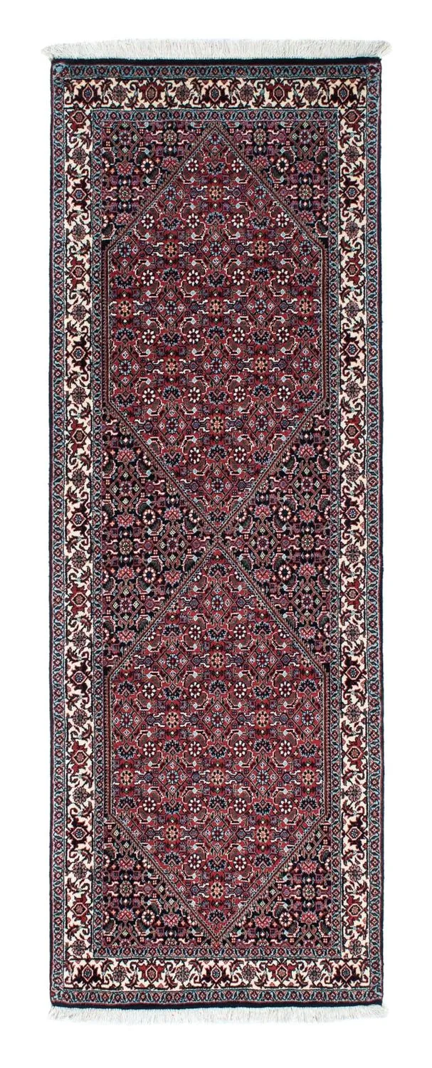Perserteppich - Bidjar - Royal 73 x 205 cm - dunkelblau
