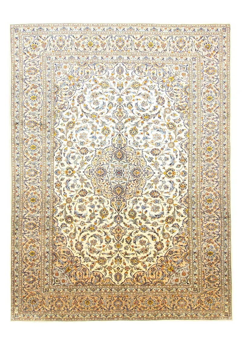 Perserteppich - Keshan 288 x 388 cm - beige