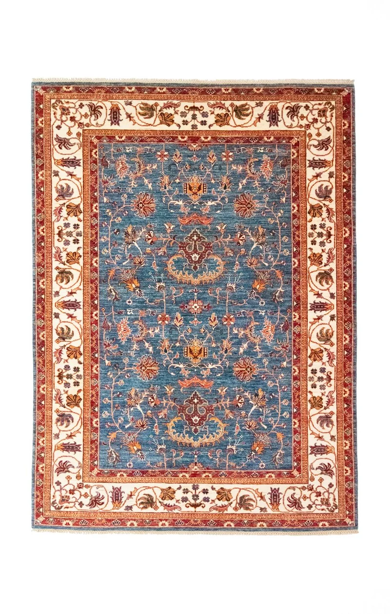 Ziegler Teppich - Ariana 175 x 241 cm - hellblau