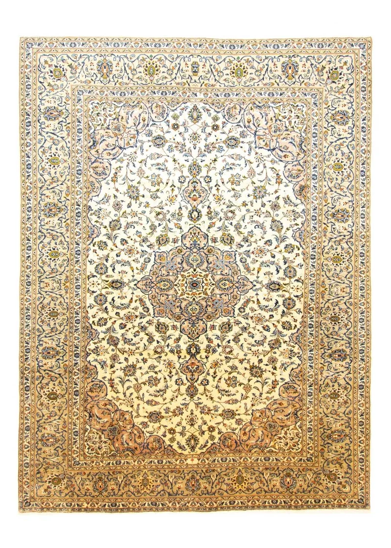 Perserteppich - Keshan 292 x 404 cm - beige