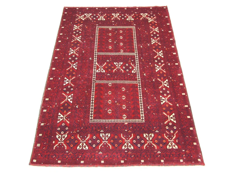 Afghan Teppich 158 x 248 cm - rot