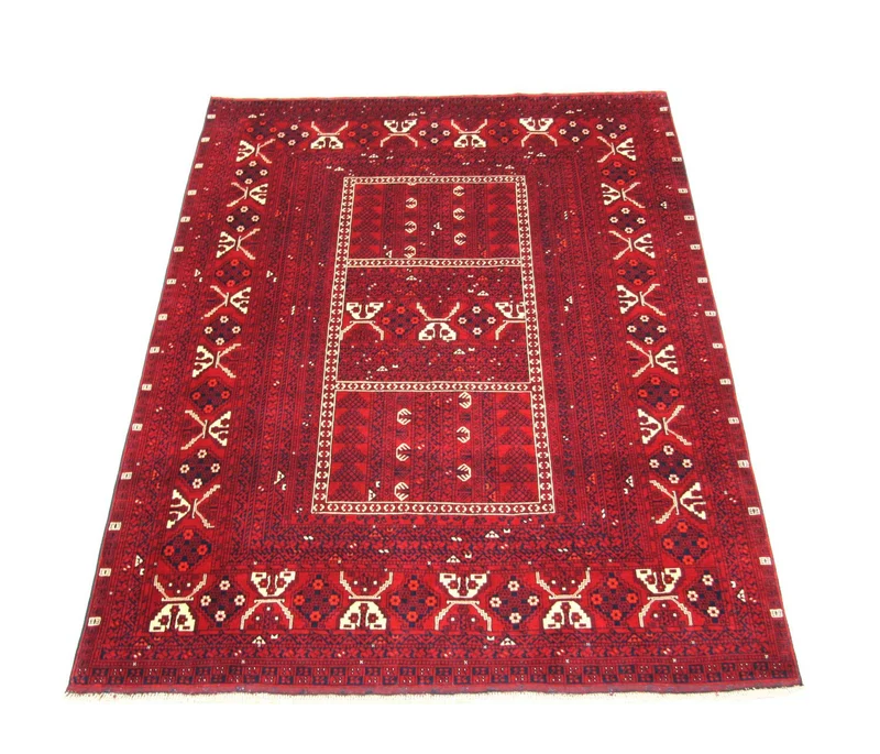 Afghan Teppich 158 x 248 cm - rot