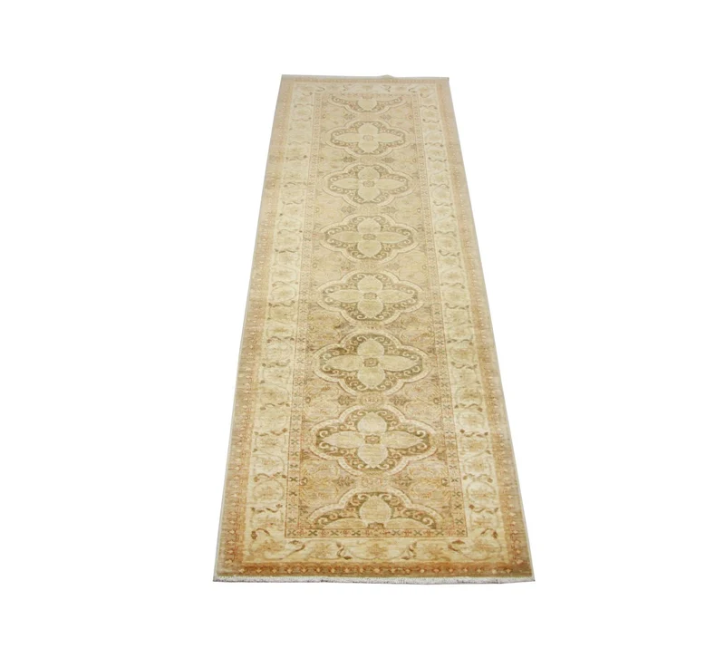 Ziegler Teppich 97 x 324 cm - braun