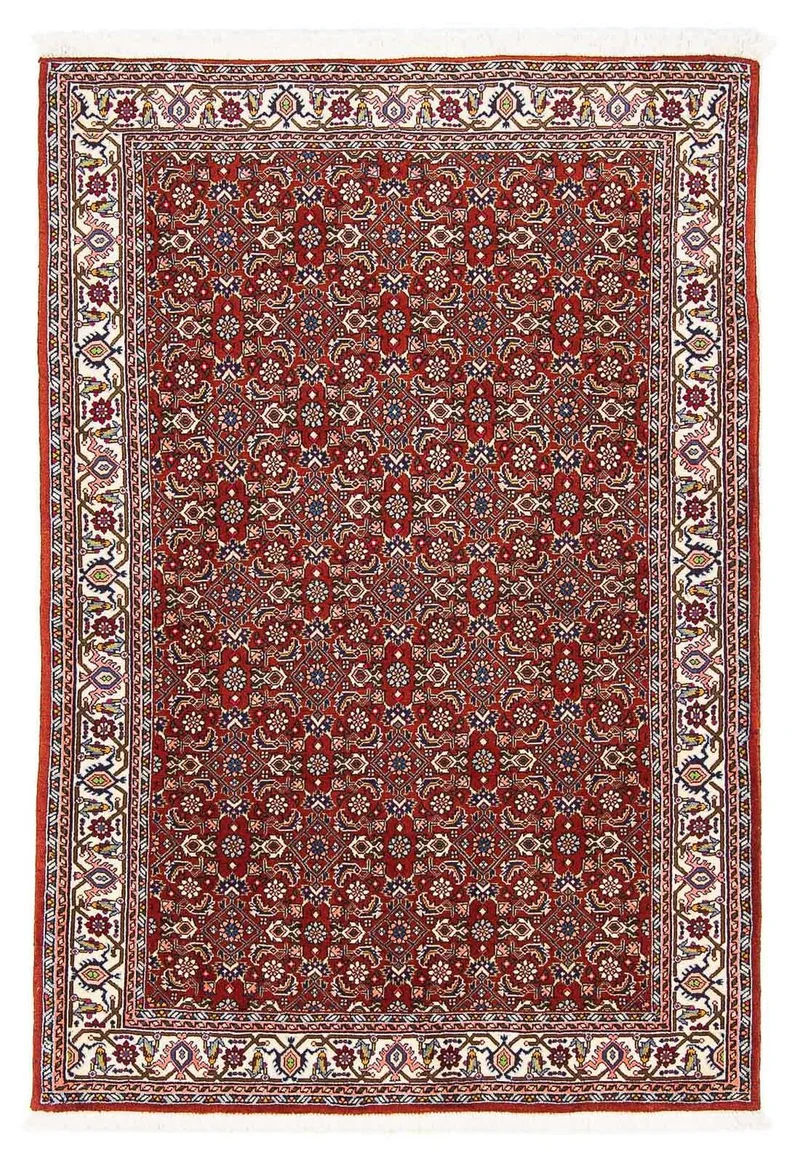 Perserteppich - Bidjar - Royal 108 x 160 cm - dunkelrot
