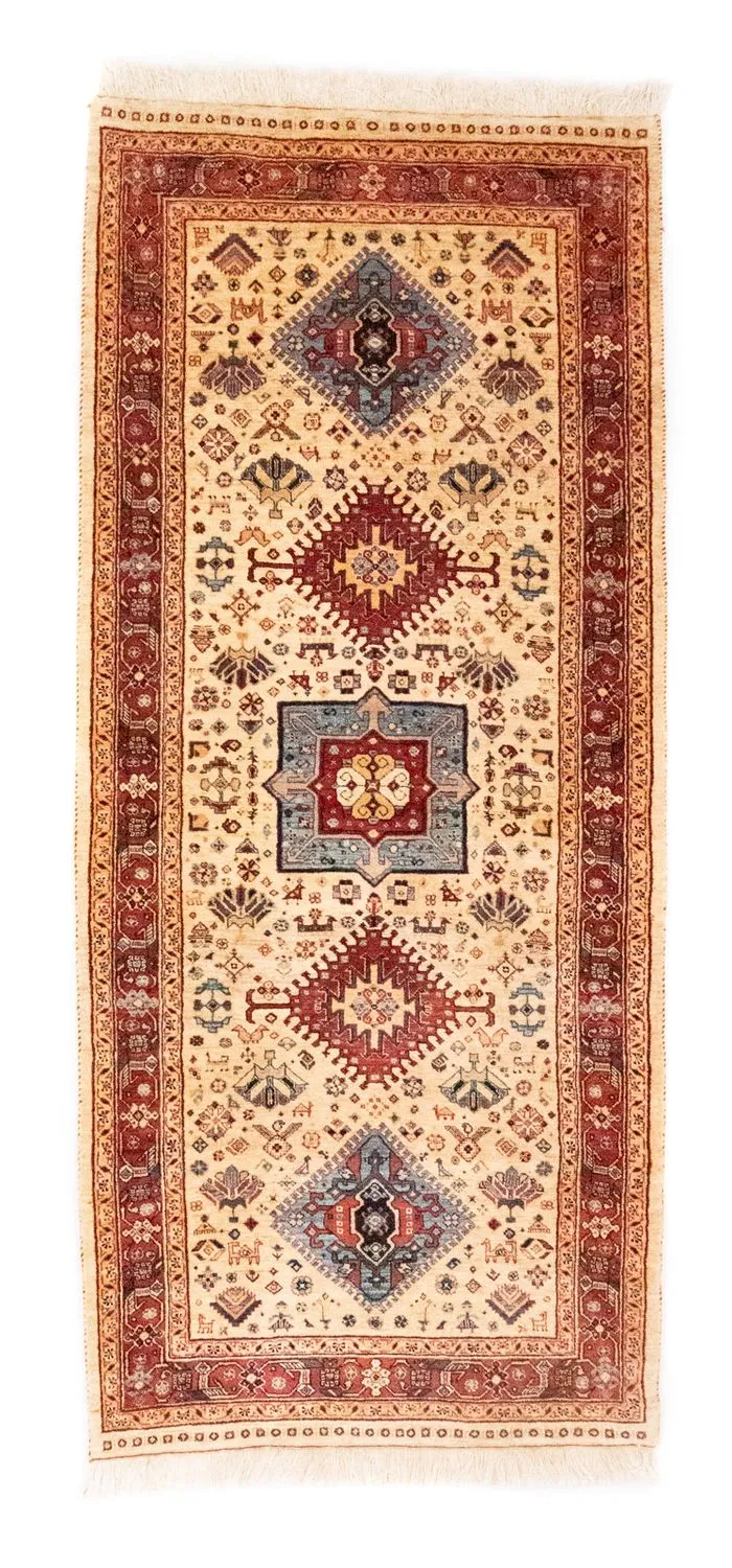 Perserteppich - Nomadic 90 x 230 cm - beige