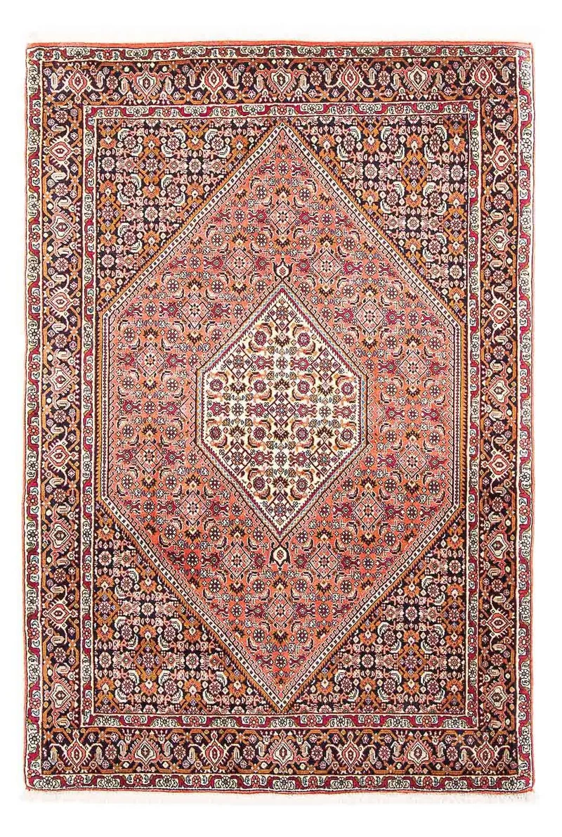 Perserteppich - Bidjar 112 x 170 cm - hellrot
