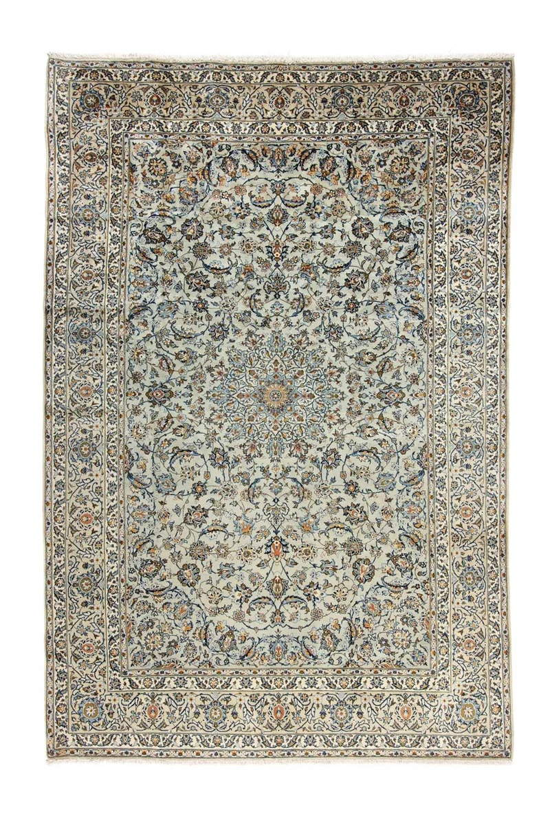 Perserteppich - Keshan 240 x 363 cm - grün