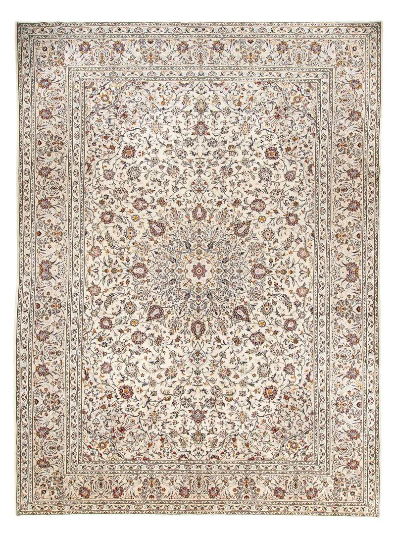 Perserteppich - Keshan - 295 x 398 cm - beige