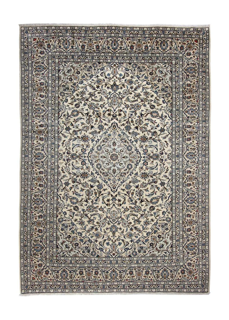 Perserteppich - Keshan 248 x 349 cm - beige