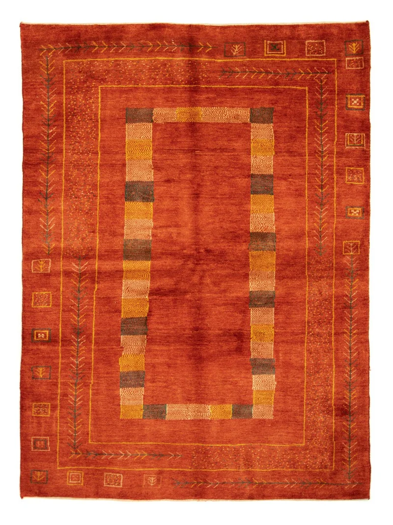 Gabbeh Teppich - Perser 168 x 231 cm - rot