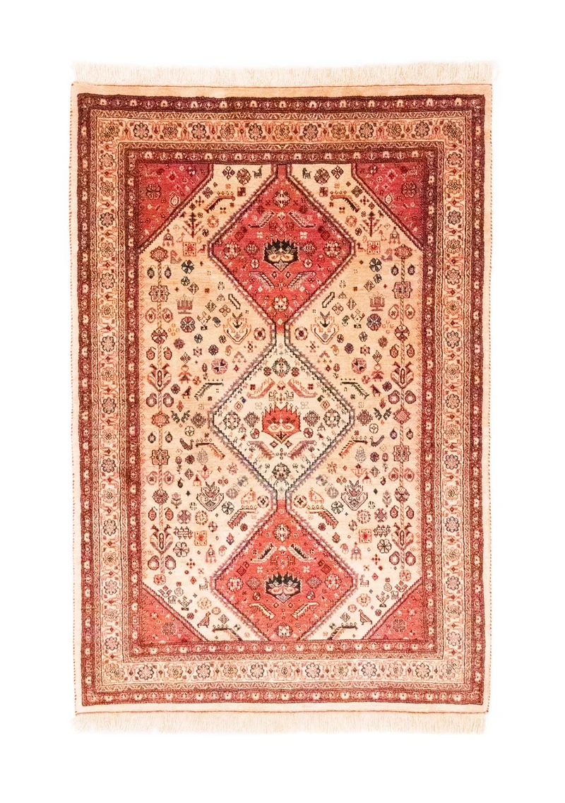 Perserteppich - Nomadic 113 x 178 cm - beige