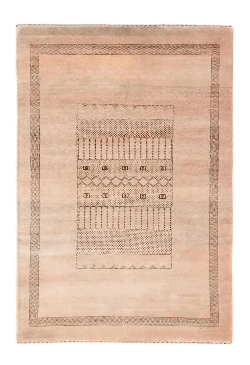 Gabbeh Teppich - Loribaft Indus 151 x 222 cm - beige