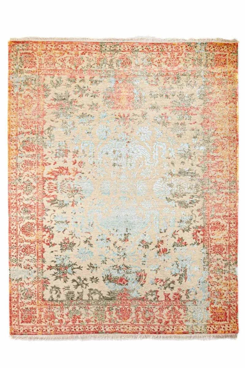 Designer Teppich 155 x 195 cm Teppichbrücke