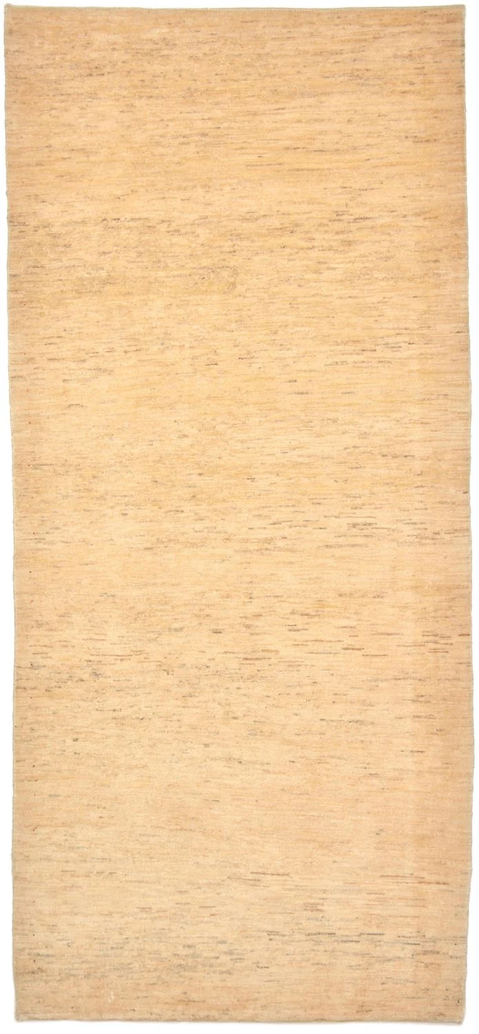 Gabbeh Teppich - Loribaft Perser 88 x 203 cm - natur