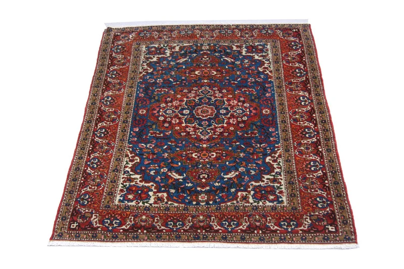 Perserteppich - Nomadic 143 x 203 cm - blau