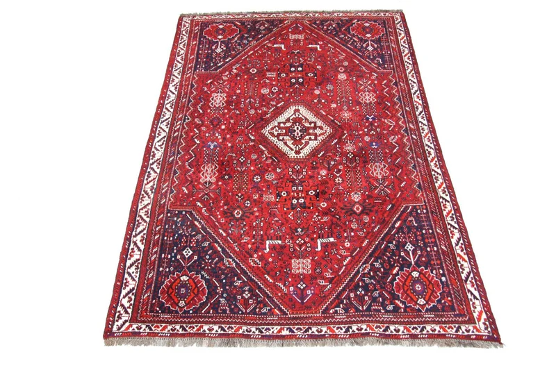Perserteppich - Nomadic 175 x 274 cm - rot
