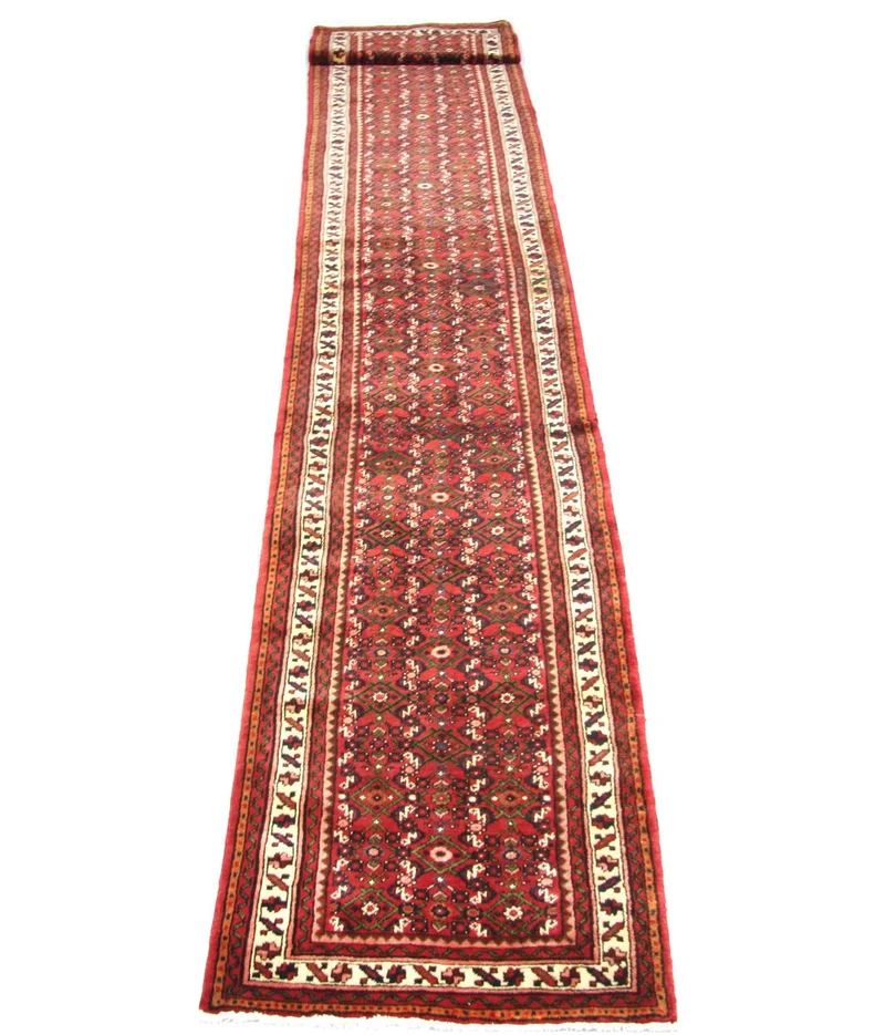 Perserteppich - Nomadic 93 x 470 cm - rot