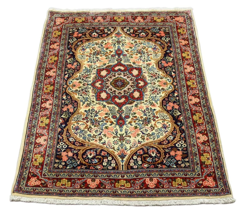 Perserteppich - Bidjar 107 x 160 cm - beige