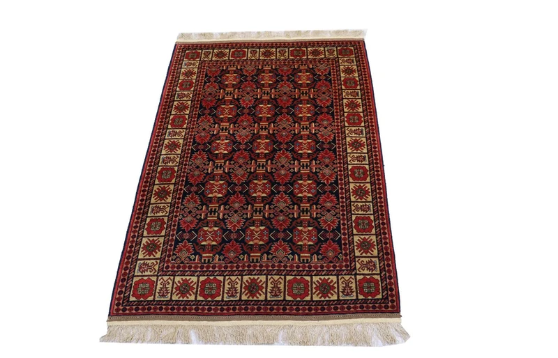 Afghan Teppich 121 x 182 cm - rot