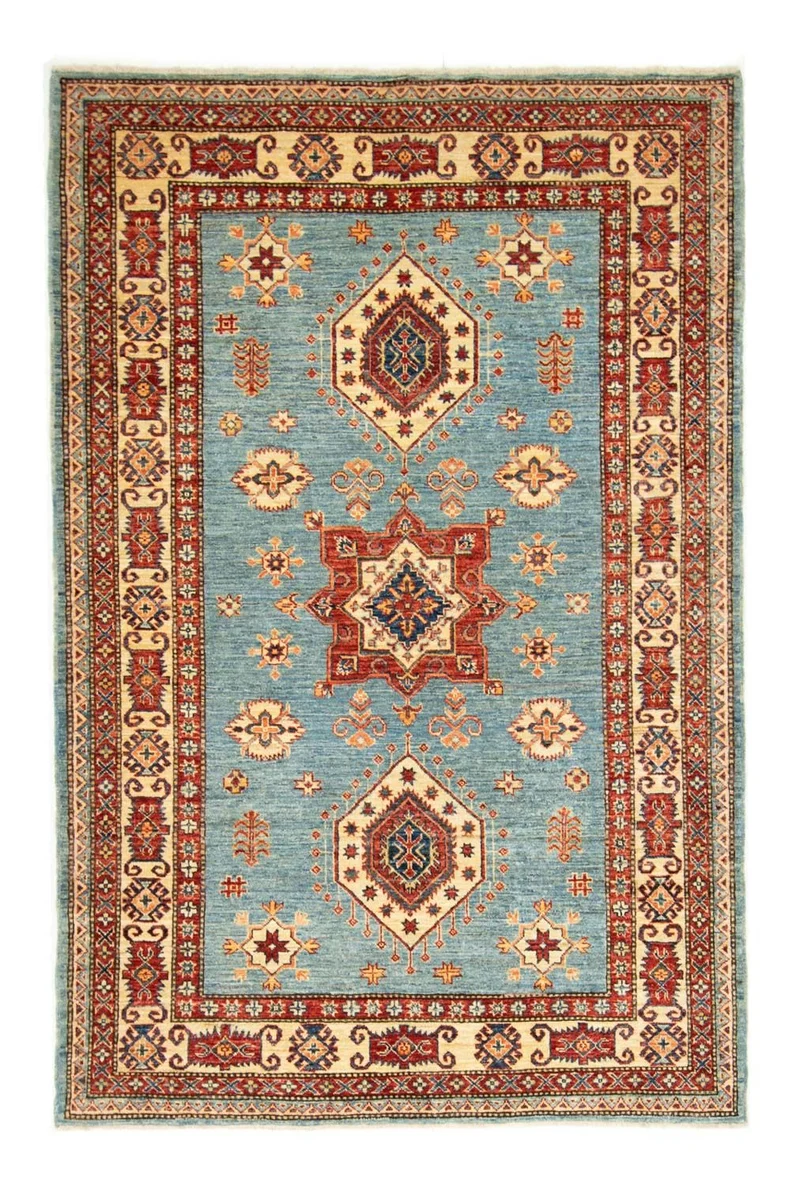 Ziegler Teppich - Kazak 149 x 207 cm - türkis
