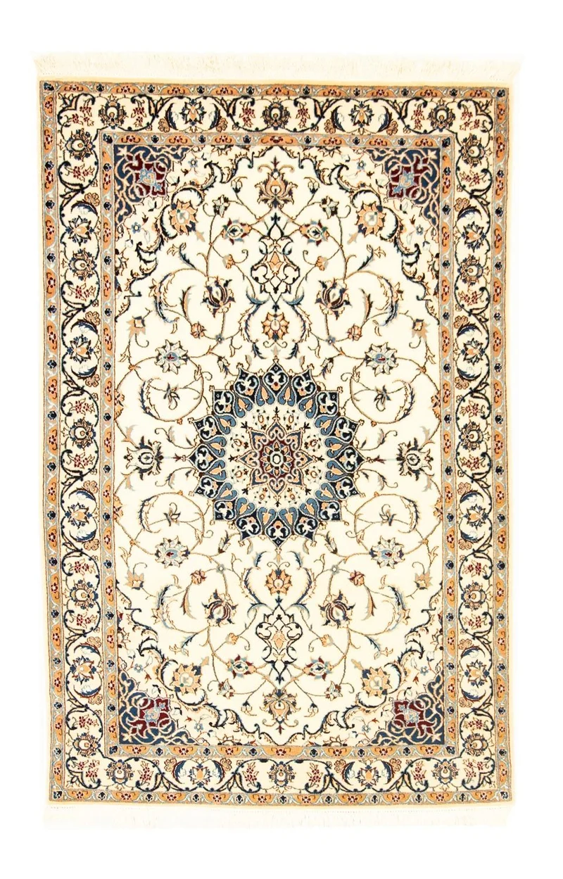 Perserteppich - Nain - Royal 96 x 151 cm - beige