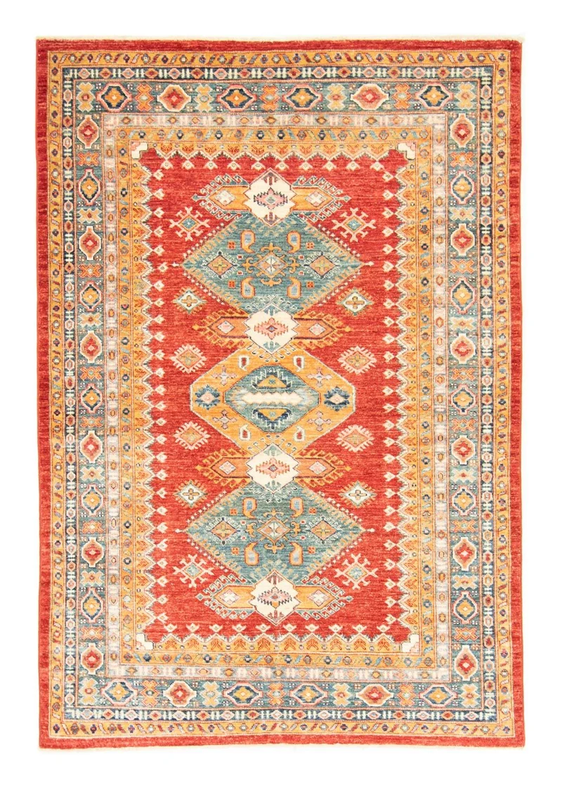 Ziegler Teppich - Kazak 145 x 209 cm - mehrfarbig