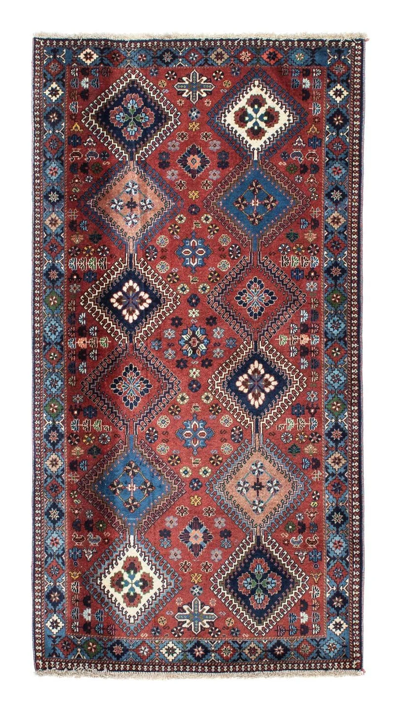 Perserteppich - Nomadic 102 x 193 cm - hellrot