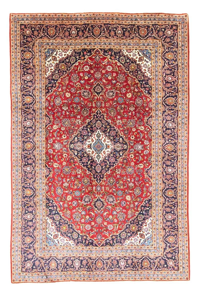Perserteppich - Keshan 250 x 368 cm - rot