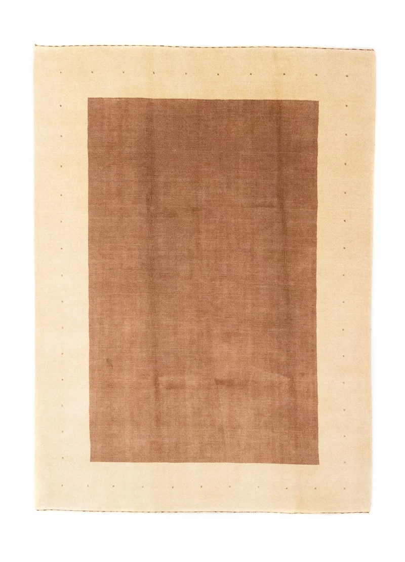 Gabbeh Teppich - Loribaft Softy 190 x 270 cm - braun