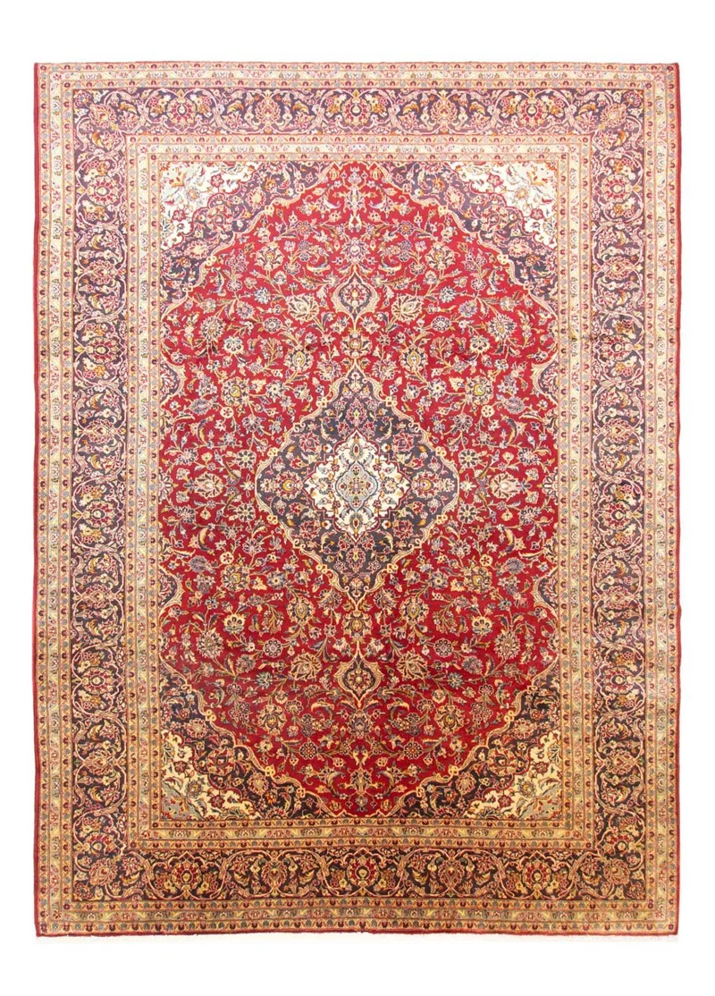 Perserteppich - Keshan 300 x 412 cm - rot