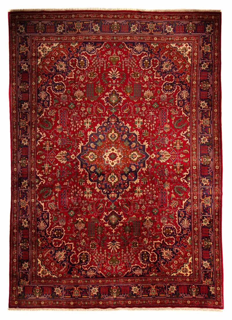 Perserteppich - Täbriz 288 x 400 cm - hellrot