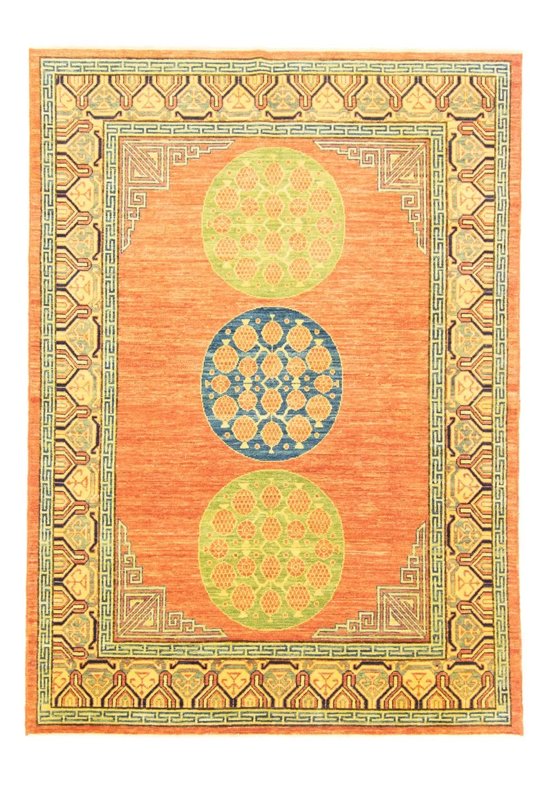 Ziegler Teppich - Modern 184 x 257 cm - orange