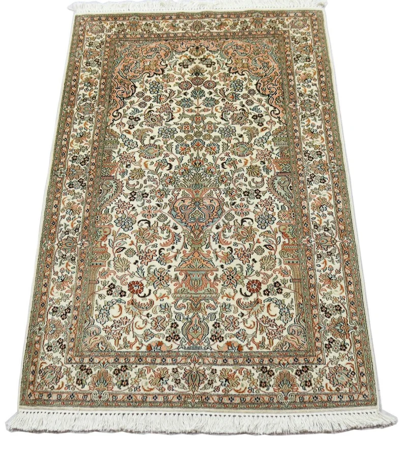 Seidenteppich - Kaschmir Seide 96 x 158 cm Teppichbrücke