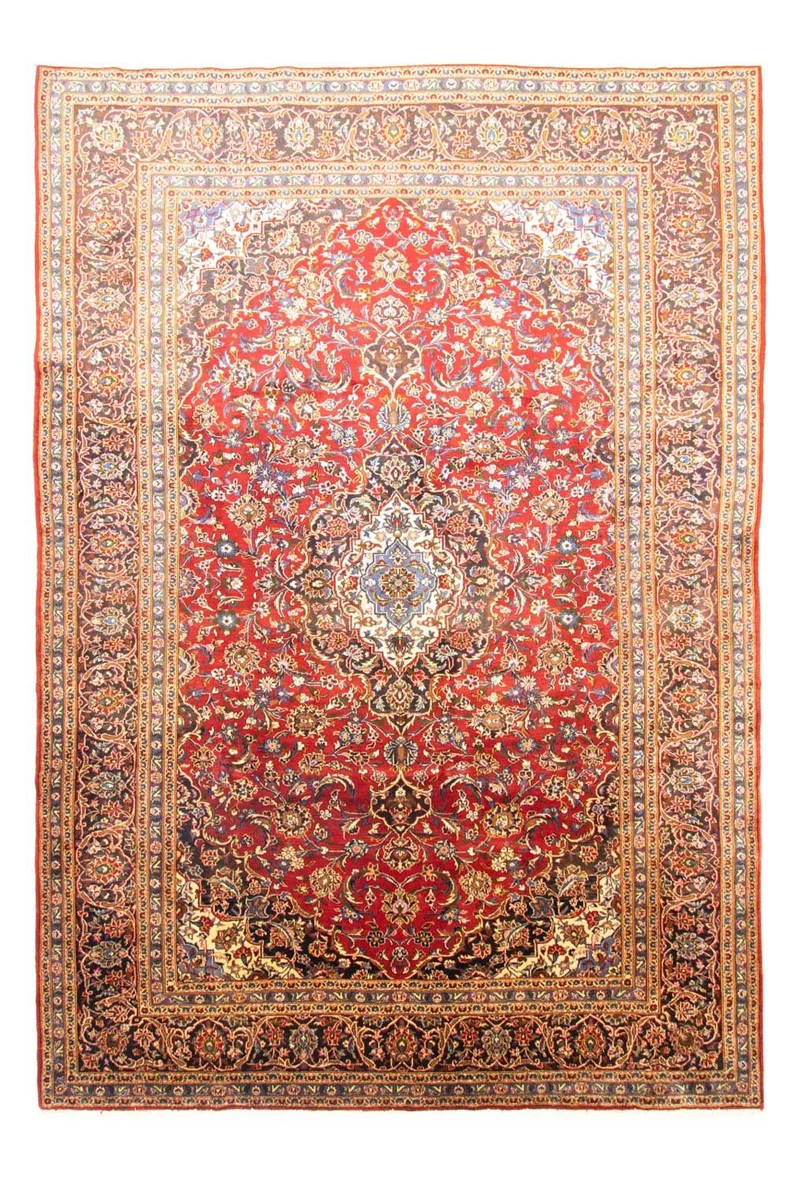 Perserteppich - Keshan 291 x 420 cm - rot